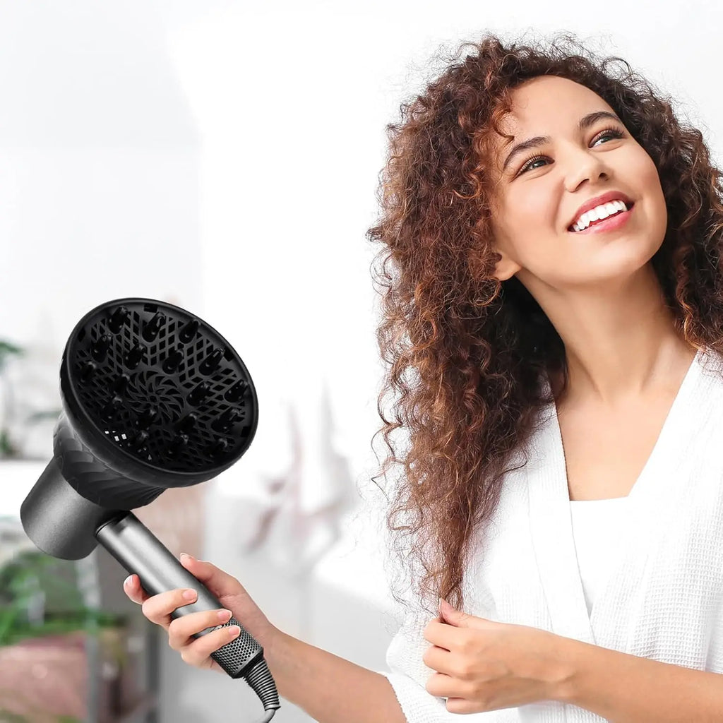 Universal Rotatable Hair Diffuser Attachment | Curly Styling Tool