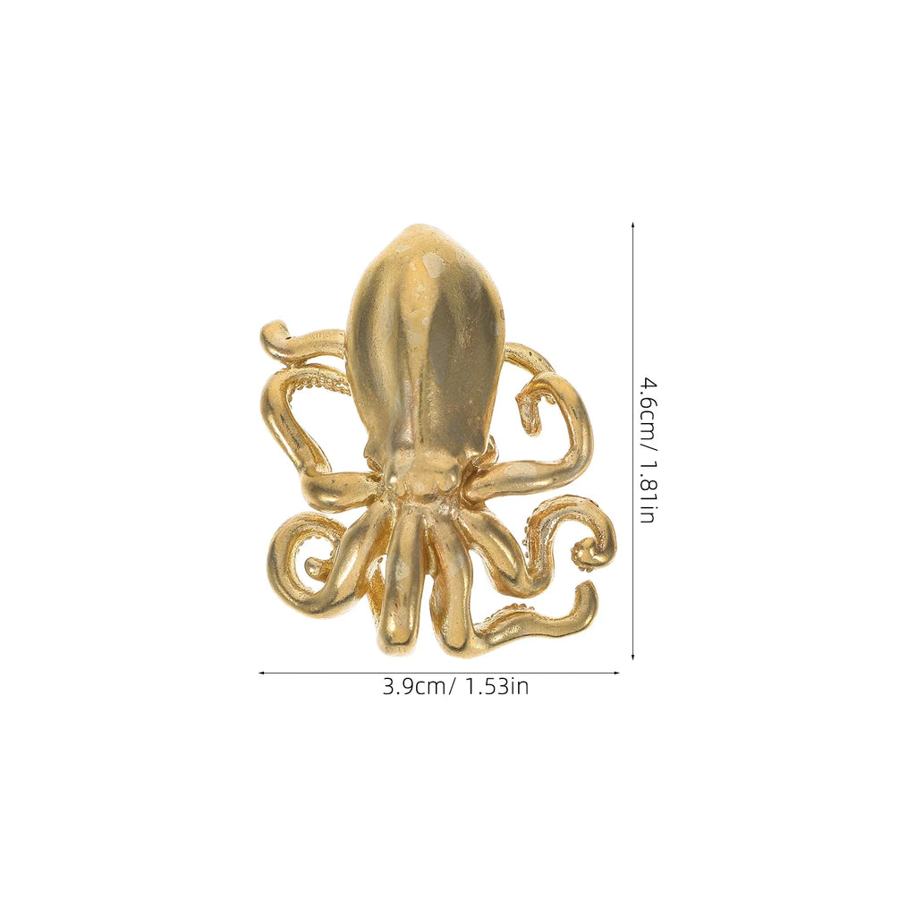 Octopus Shape Cabinet Knob Door Handle Furniture Pulls Decorative