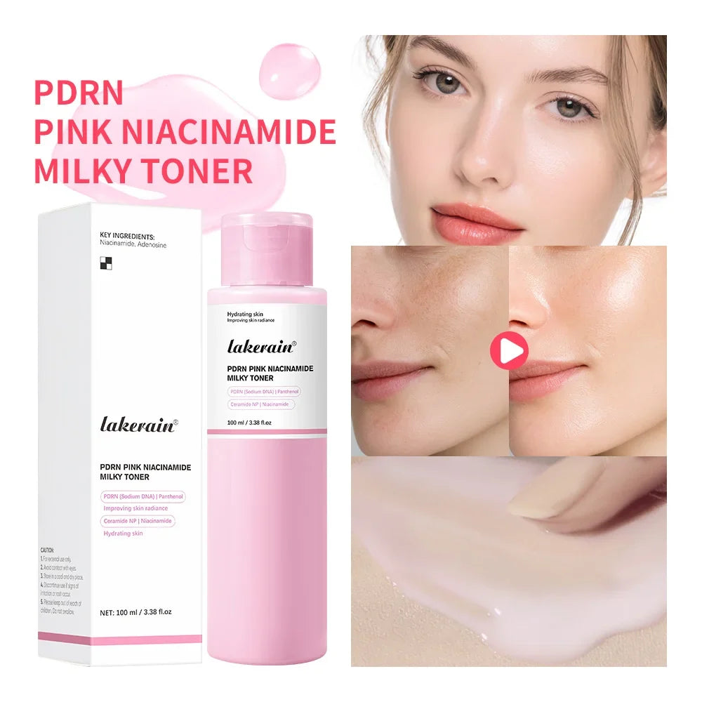 PDRN Pink Niacinamide Milky Toner | Ceramide Korean Skincare