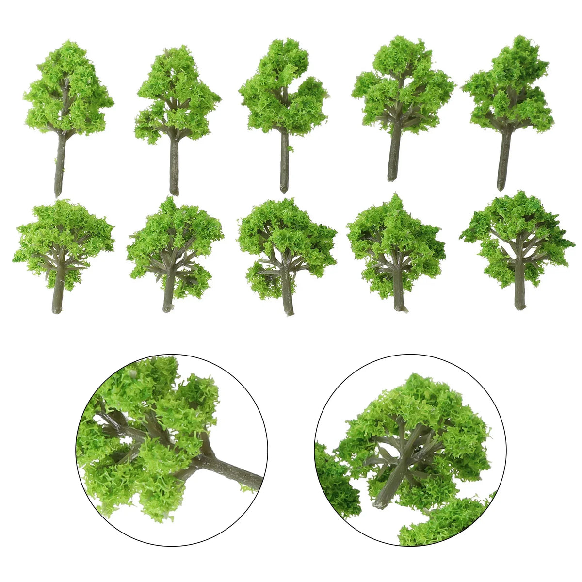 Model Trees Train Railroad Layout Diorama Wargame Scenery Miniature