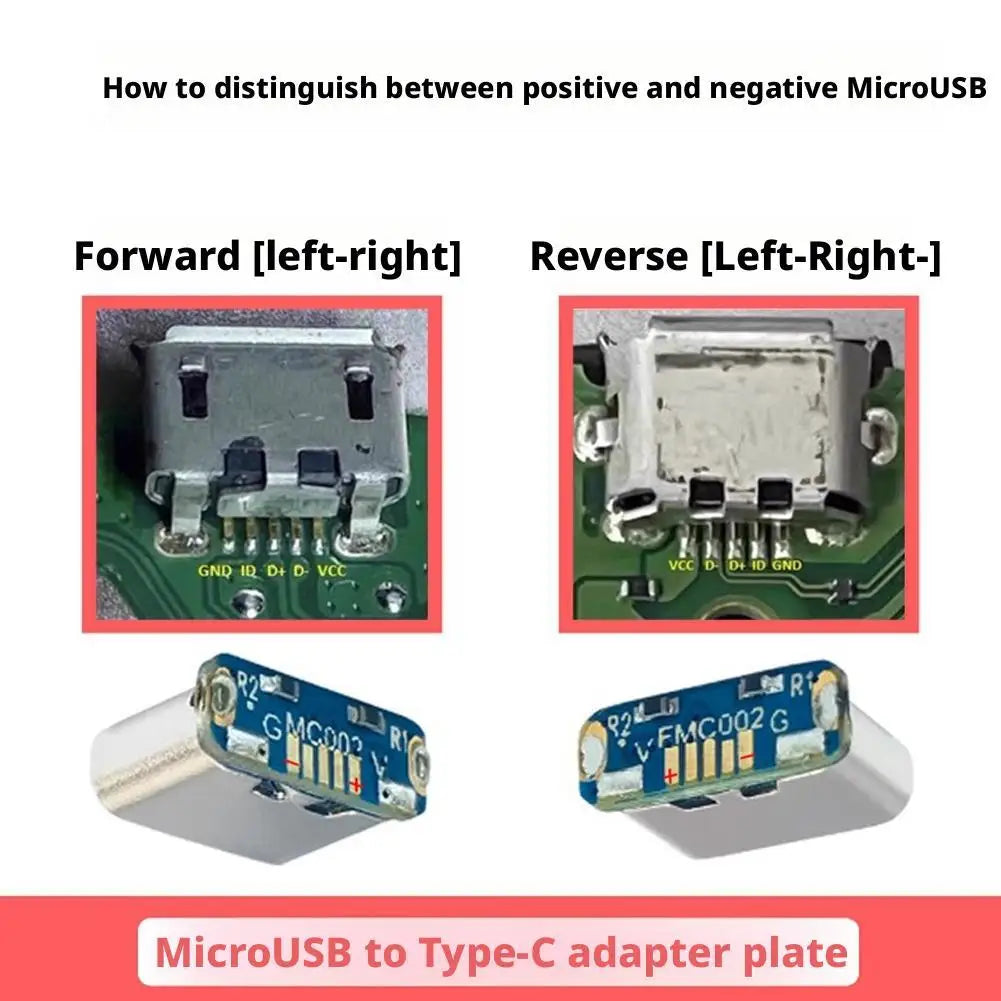10-Pack USB-C Female Socket Connectors – DIY Micro-USB Upgrade