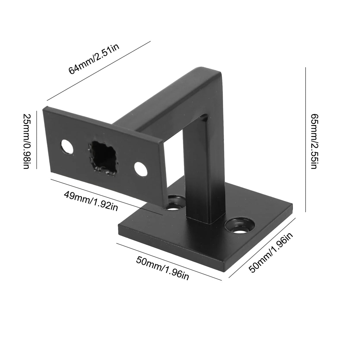 Stainless Steel Stair Handrail Brackets Wall Support Hand Rail