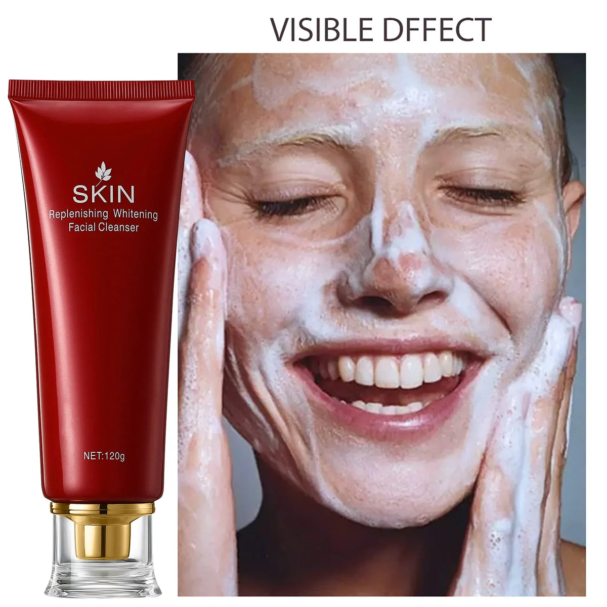 AILKE Brightening Facial Cleanser | Deep Clean Face Wash 120ml