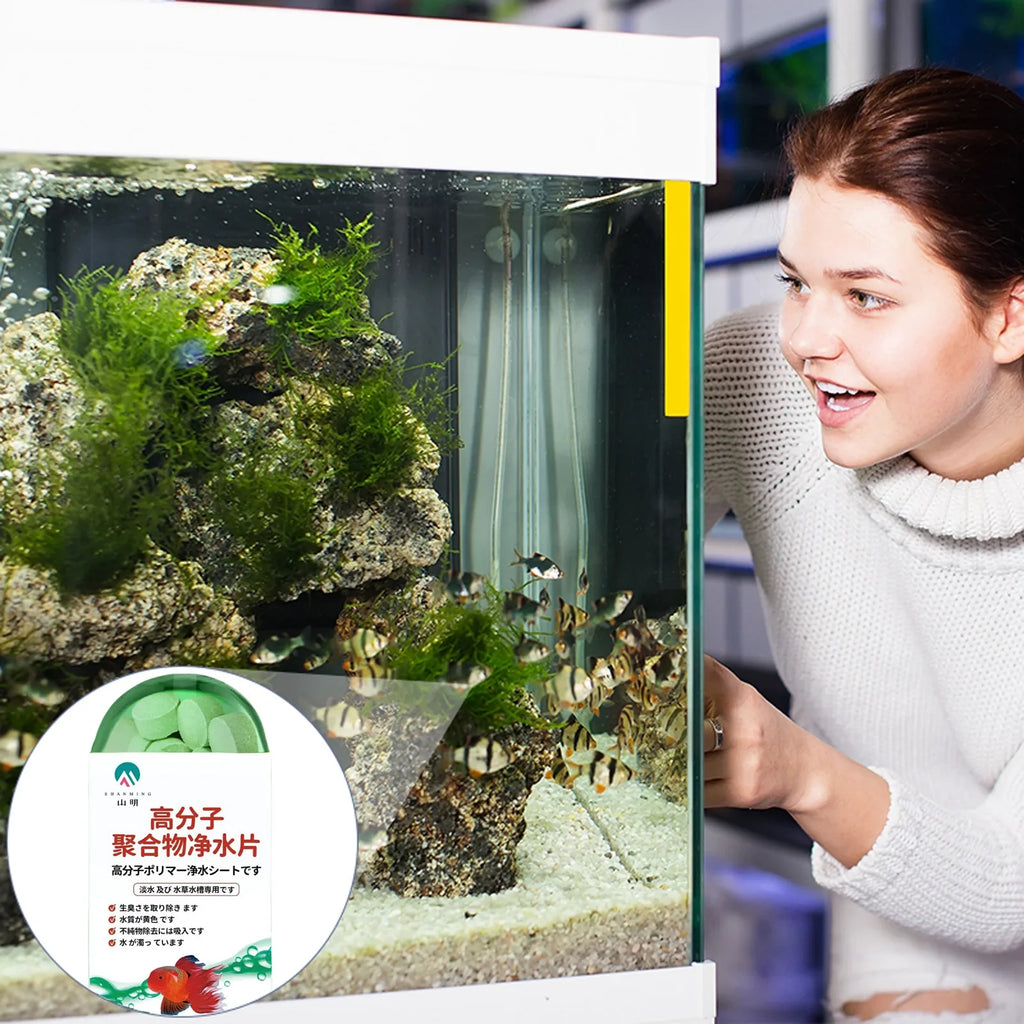Freshwater Aquarium Purification Tablets – Ammonia Detoxifier