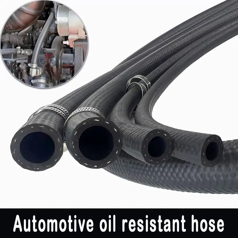 NBR Oil Resistant Fuel Line Hose 4–14mm ID | Car, Moto, Truck
