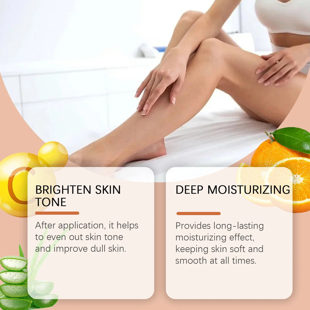 Vitamin C Brightening Body Oil – Hydration & Even Skin Tone