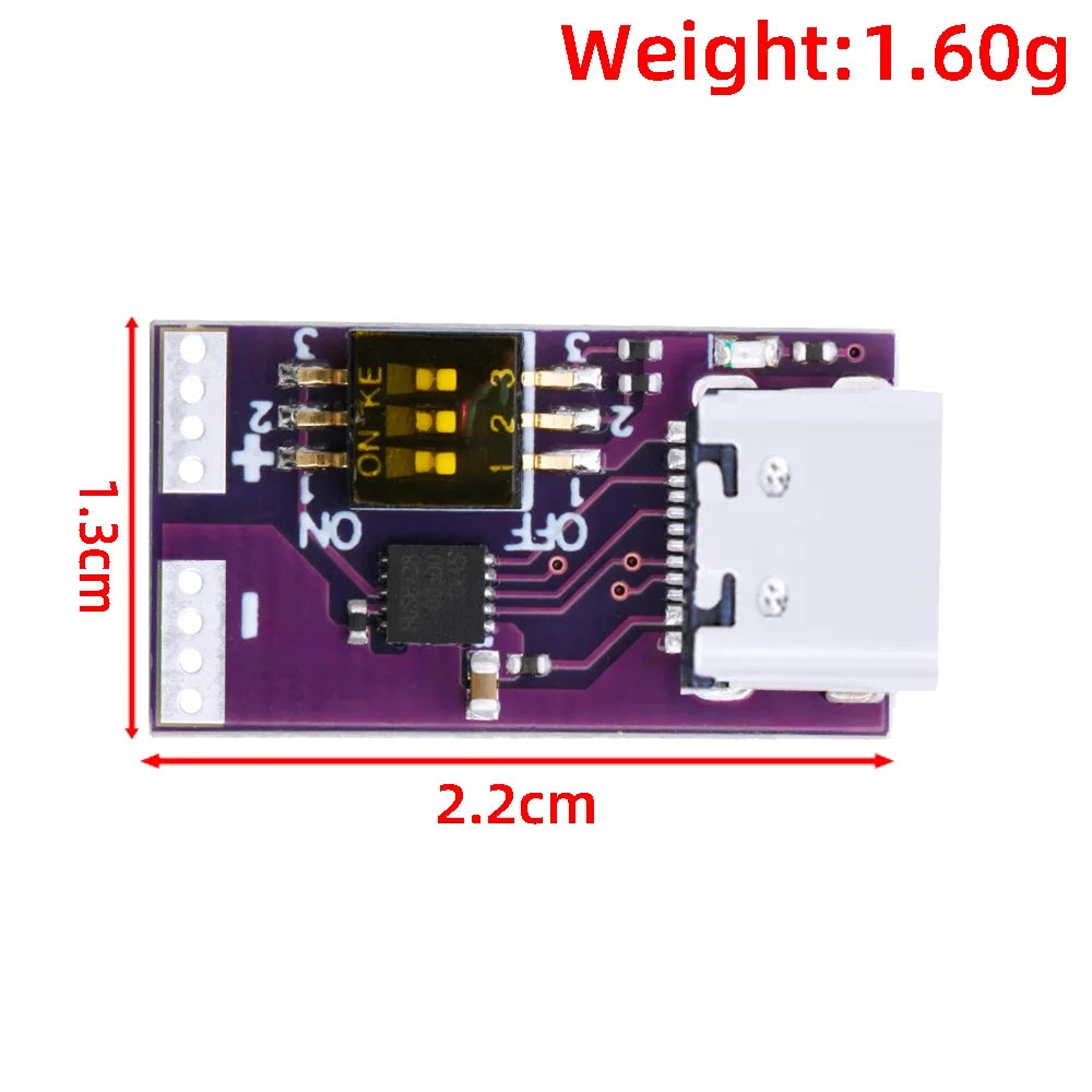 100W USB-C PD Decoy Board 5V–20V 5A Fast Charge Power Module
