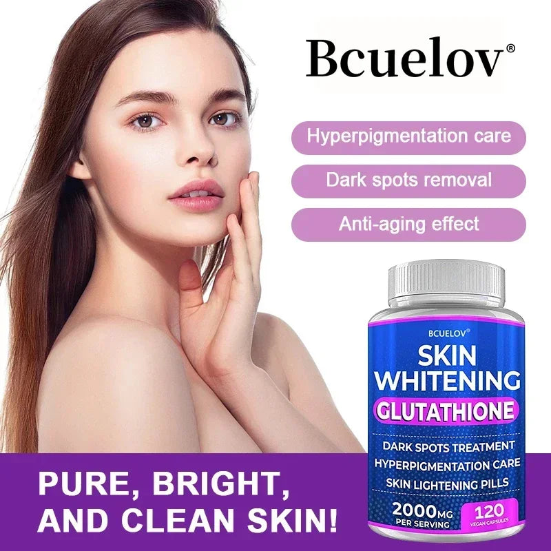Glutathione 2000mg Capsules – Antioxidant & Skin Nutrition