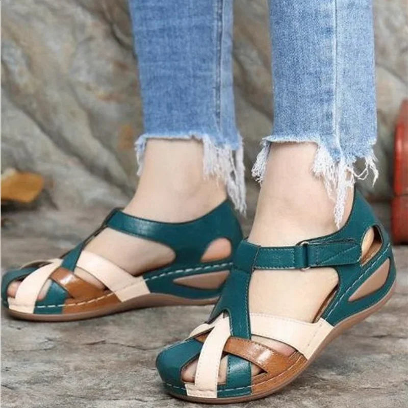 Women's Waterproof Slip-On Wedge Sandals | Plus Size EU 35–50