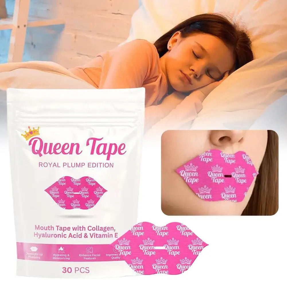 Hydrating Lip Sleep Patches – Collagen & Hyaluronic Acid