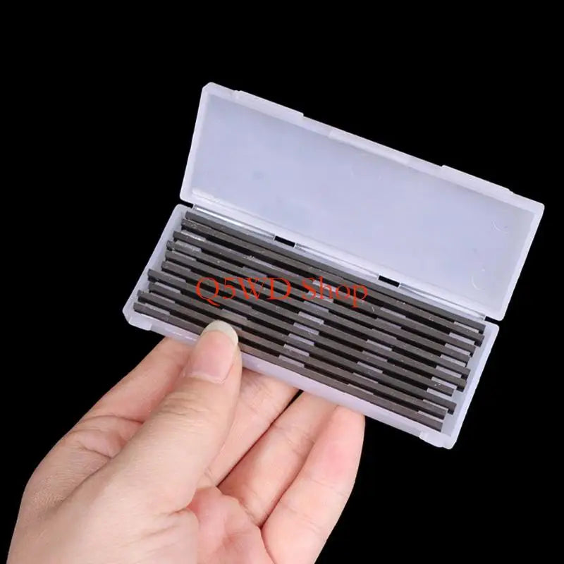 Manganese Steel Planer Blades 10-Pack | Electric Planer Replacement