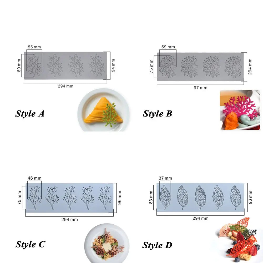Silicone Cake Lace Mold – Fondant, Butterfly & Honeycomb
