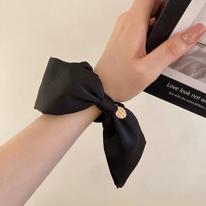 Bow Hair Band for Women – Ribbon Hair Rope Accessory