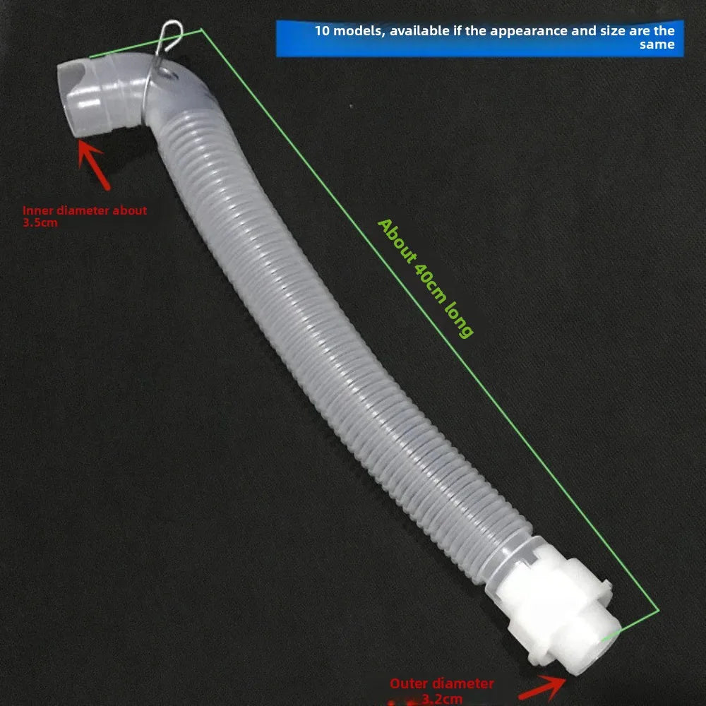 Fireproof Aluminum Exhaust Extension Tube 60–150mm Universal