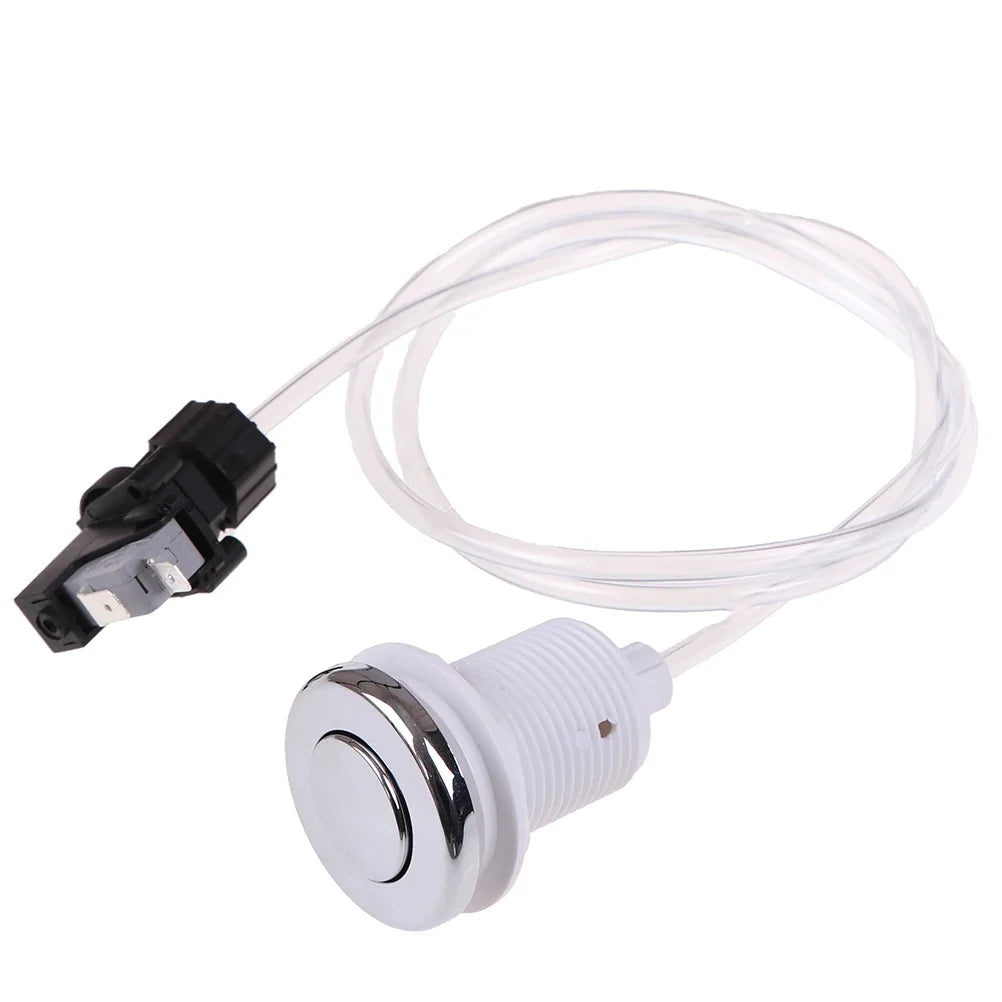 16A Push Air Button Switch Food Waste Disposal Bathtub Massage Chair