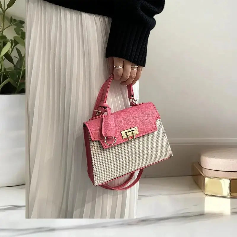 Women's PU Leather Crossbody Shoulder Tote Bag | Stylish Purse