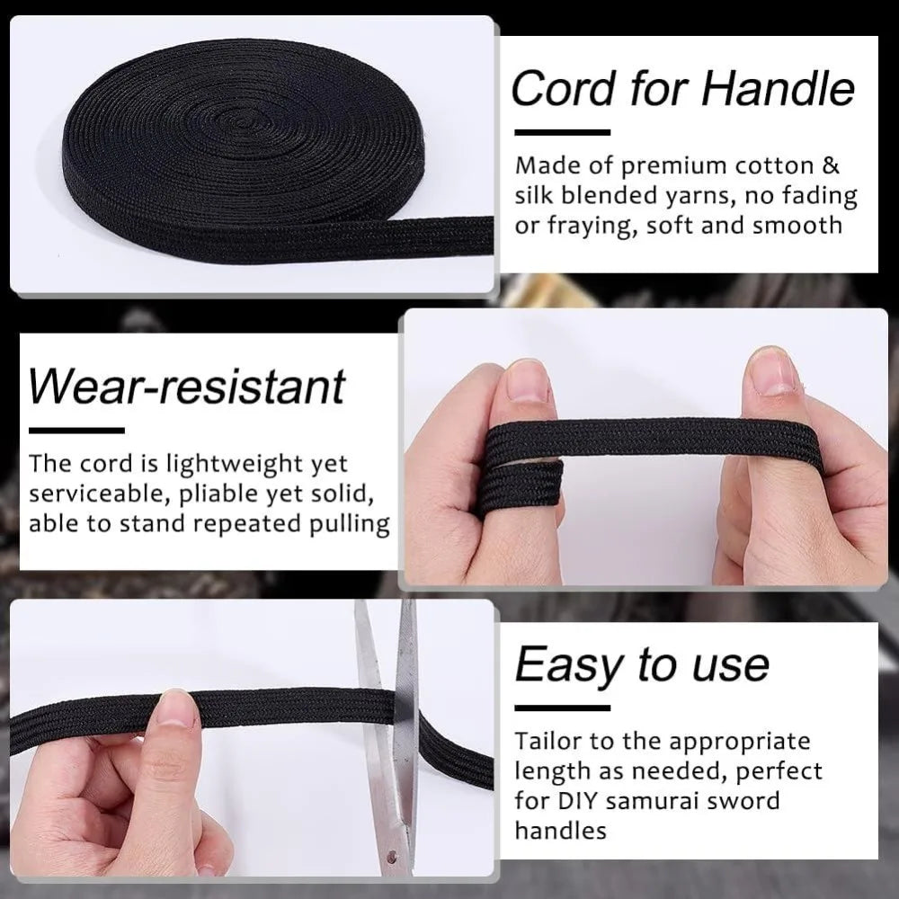 Ito Sageo Silk-Cotton Wrapping Cord for Katana & Samurai Sword
