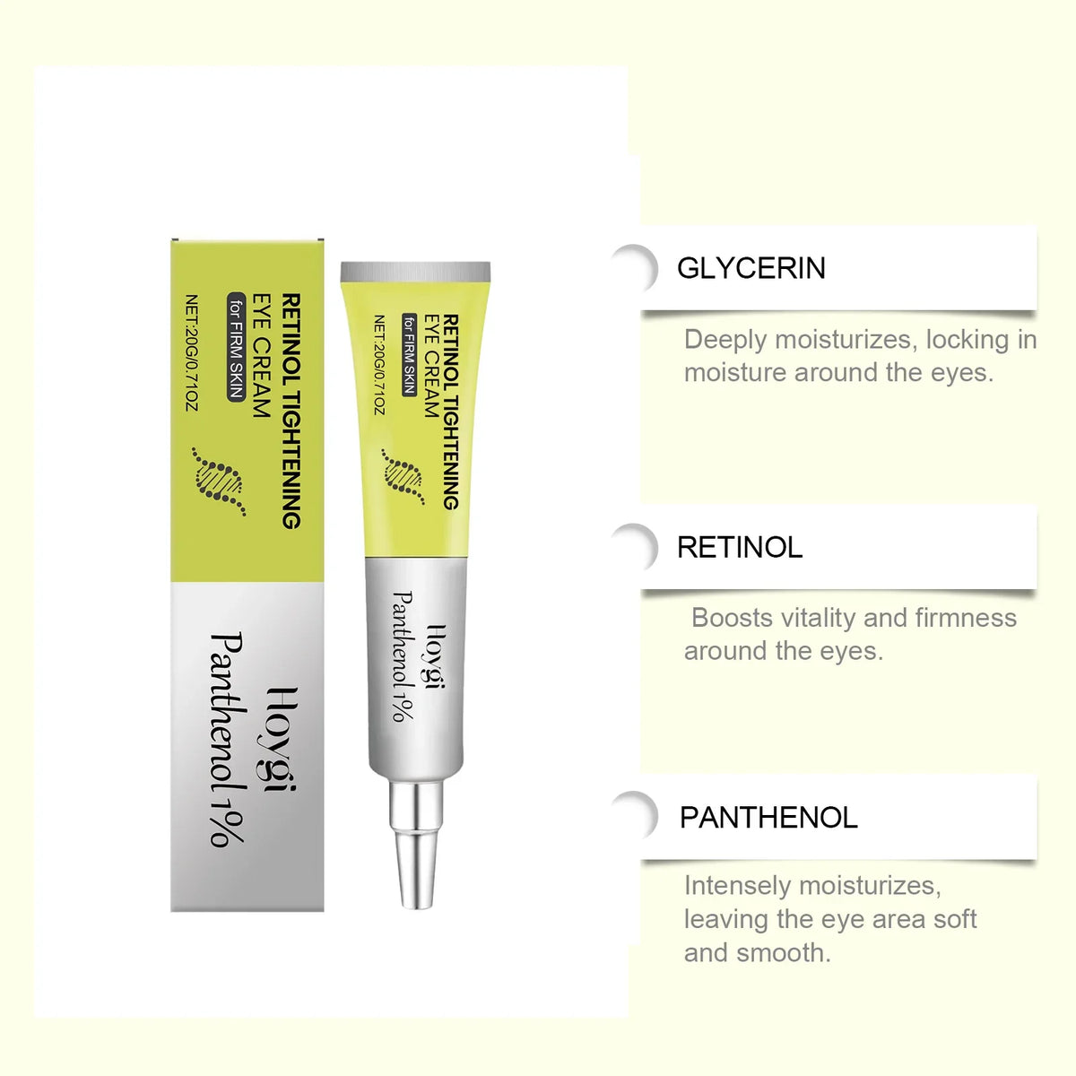 Retinol Eye Cream – Firming, Brightening & Hydrating | 20g