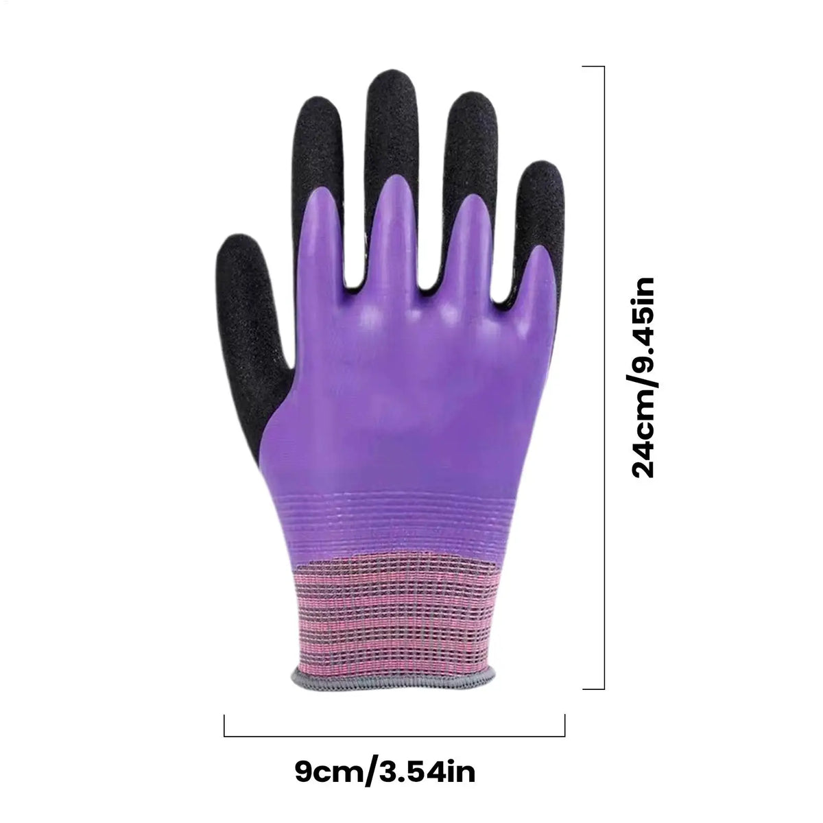 Waterproof Latex Work Gloves – Non-Slip Kitchen & Garden Mitts