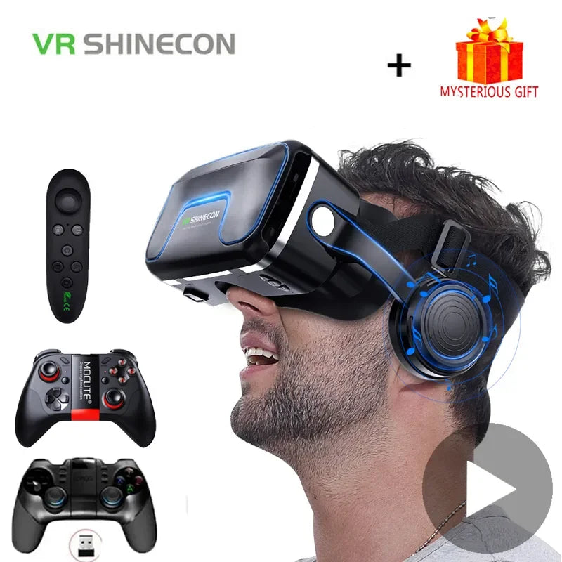 VR Shinecon 10.0 3D VR Headset Goggles for Smartphones