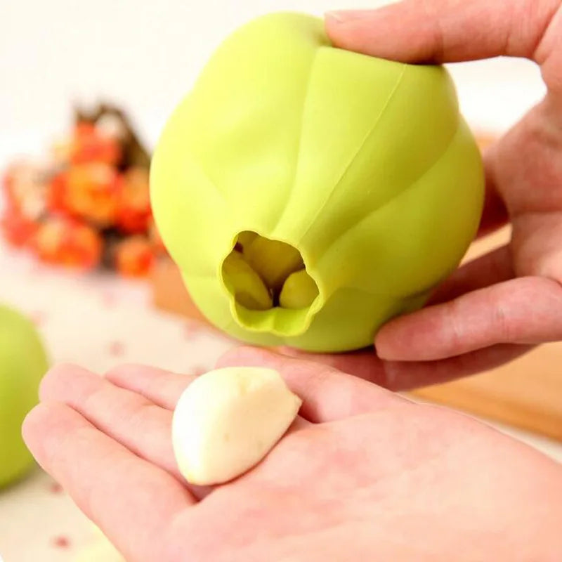 Silicone Garlic Peeler & Press Tool | Eco-Friendly Kitchen