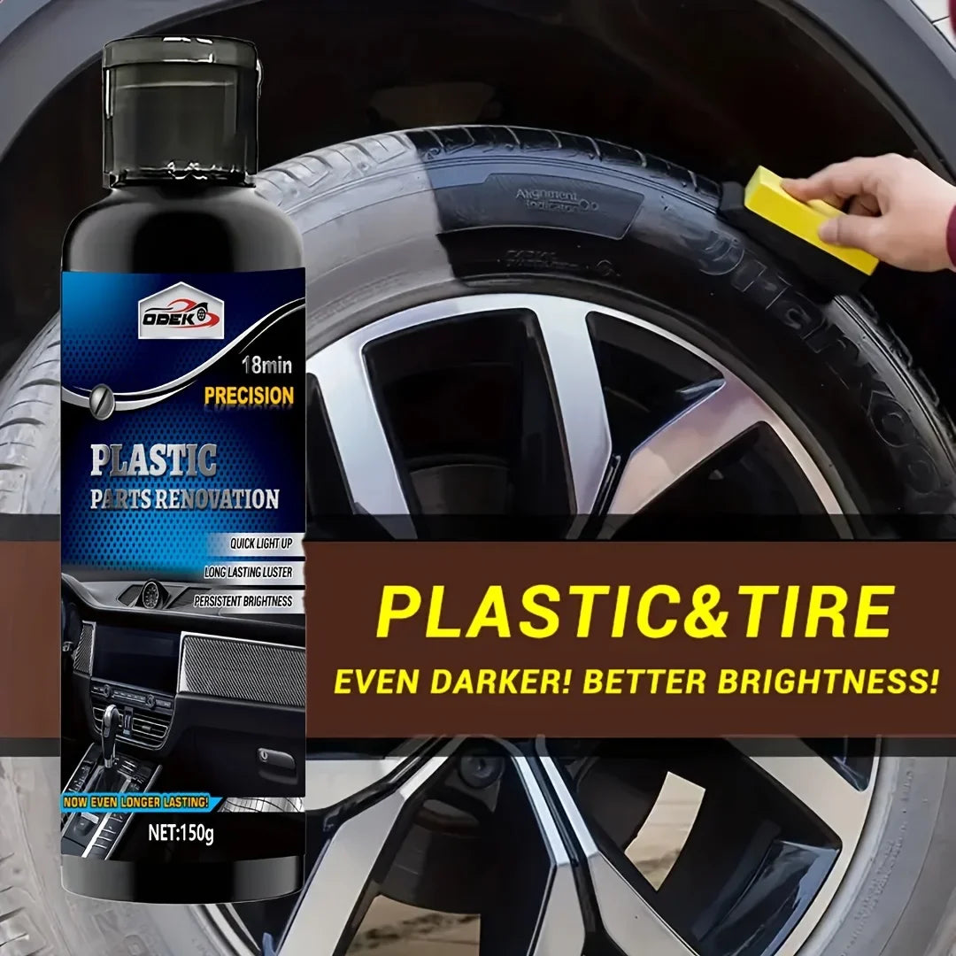 Car Plastic Restorer – Dashboard, Trim & Roof Rail Revitalizer