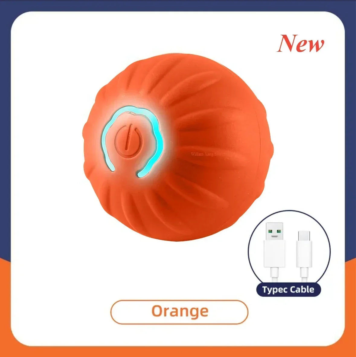 Smart Interactive Bouncing Ball Toy for Dogs & Cats