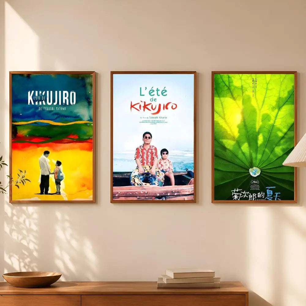 Kikujiro's Summer Movie Poster – Self-Stick HD Wall Art