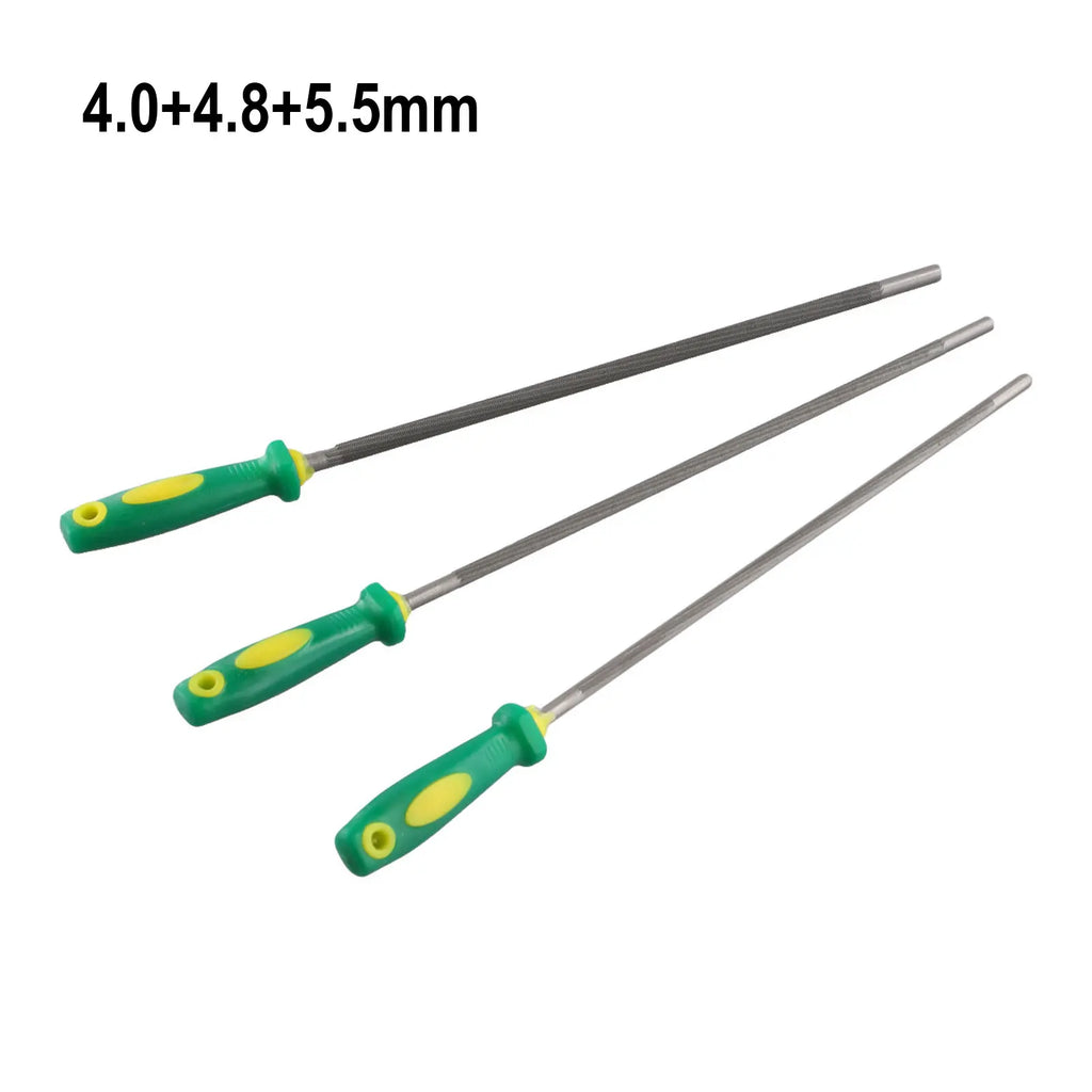 Chain Saw Files Various Blade Accessories 4 0 8 5 Round Carbon Steel