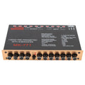 7-Band Car Graphic Equalizer | Front Rear Subwoofer Output