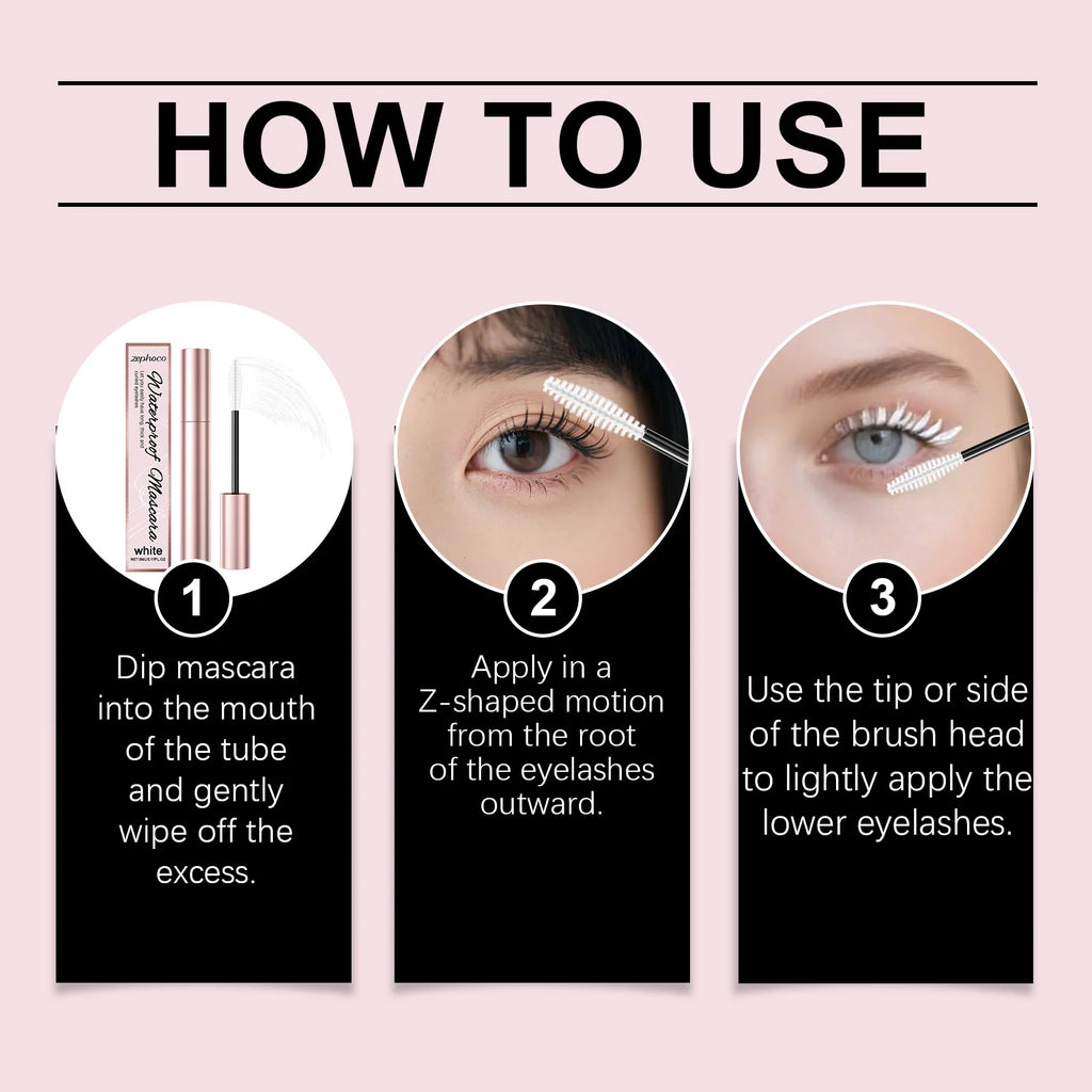 Zephoco Curling Mascara – Waterproof, Lengthening & Volumizing