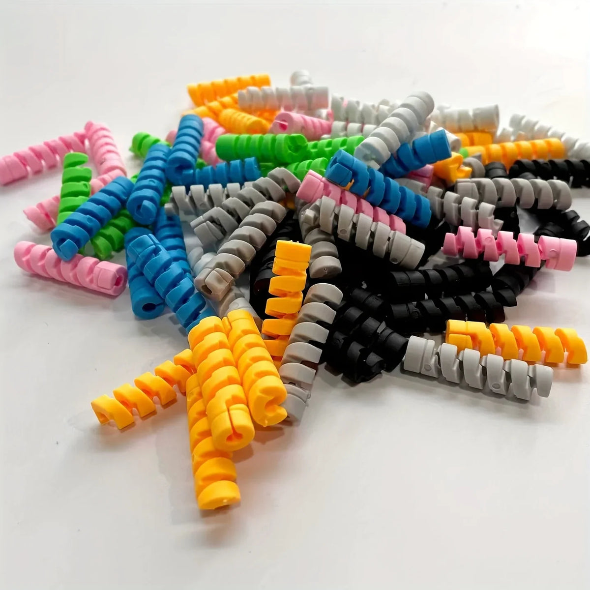 Data Cable Wired Earphone Silicone Protective Case Mobile Phone