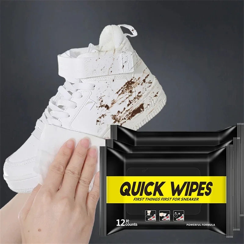 Disposable Sneaker Cleaning Wipes | White Shoe Care 12/30 Pack