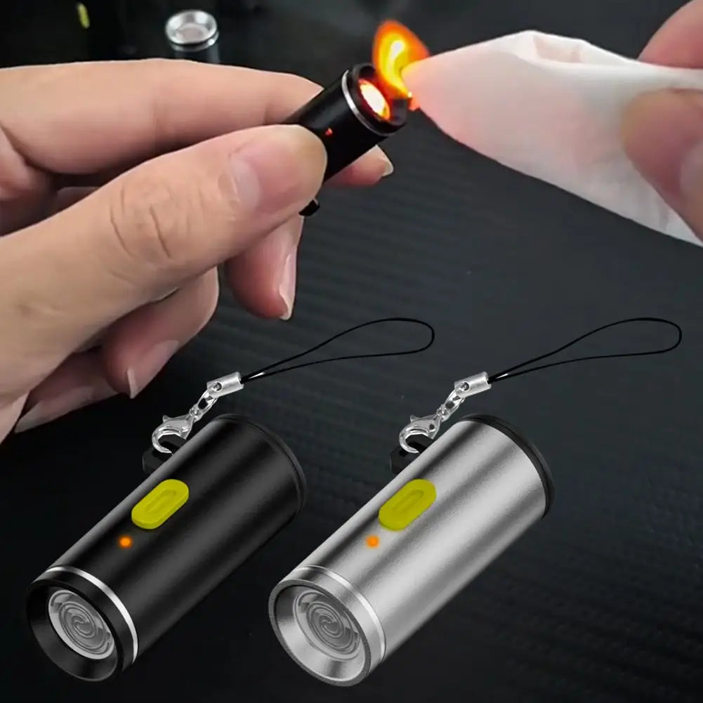 Type-C Mini Electric Lighter – Compact Flameless Windproof