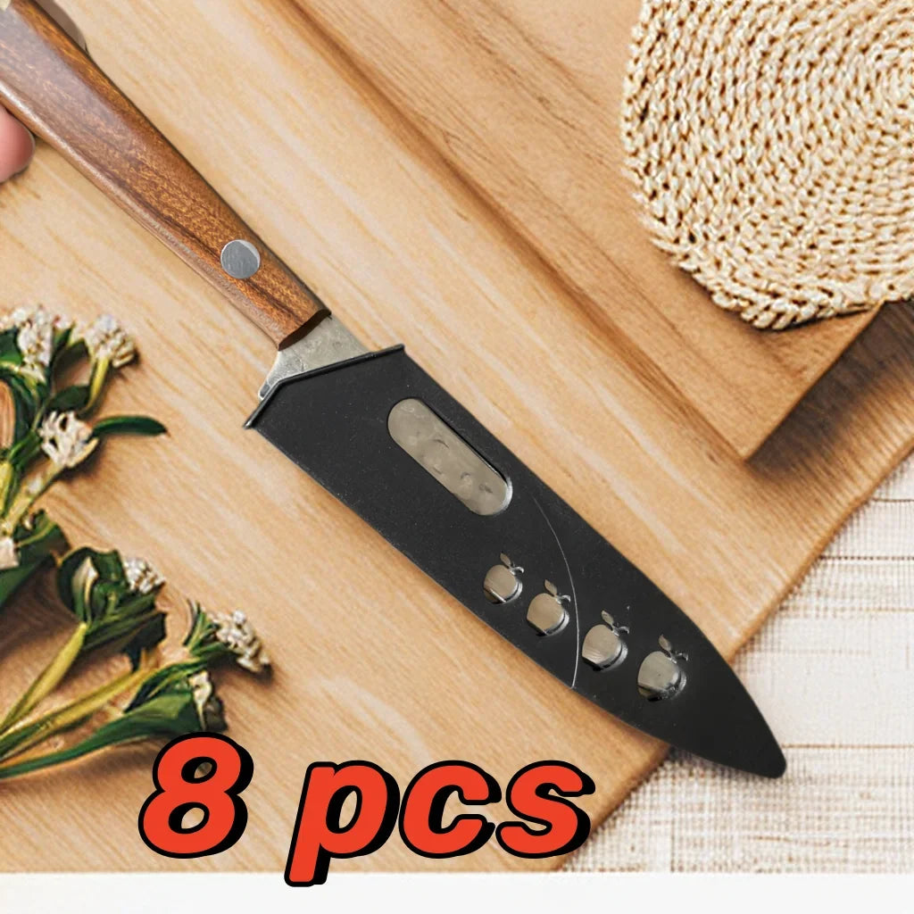 67-Ply Damascus Steel Paring Knife – Wood Handle | 22cm
