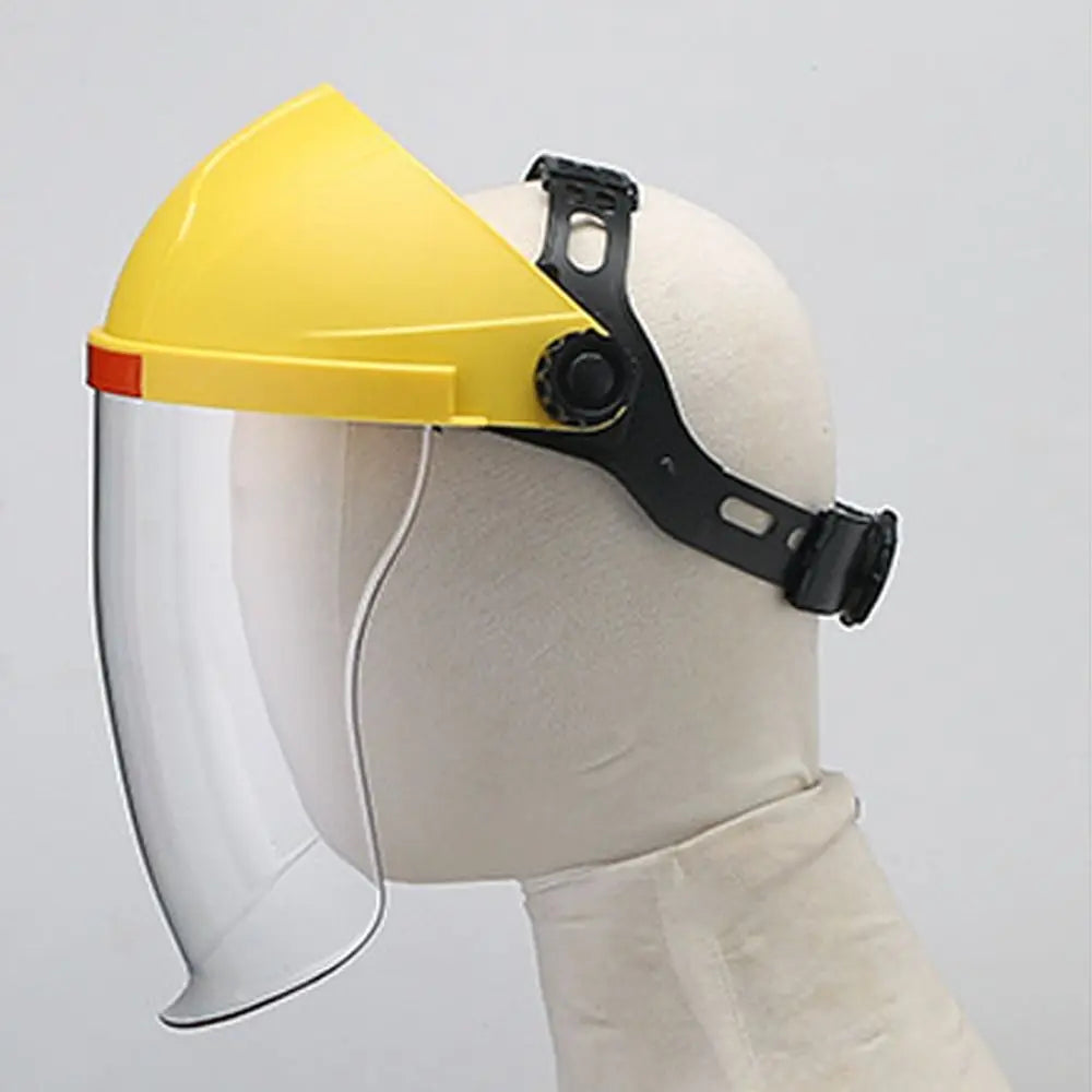 PC Plastic Welding Helmet – Flip Visor, Anti-UV & Anti-Splash