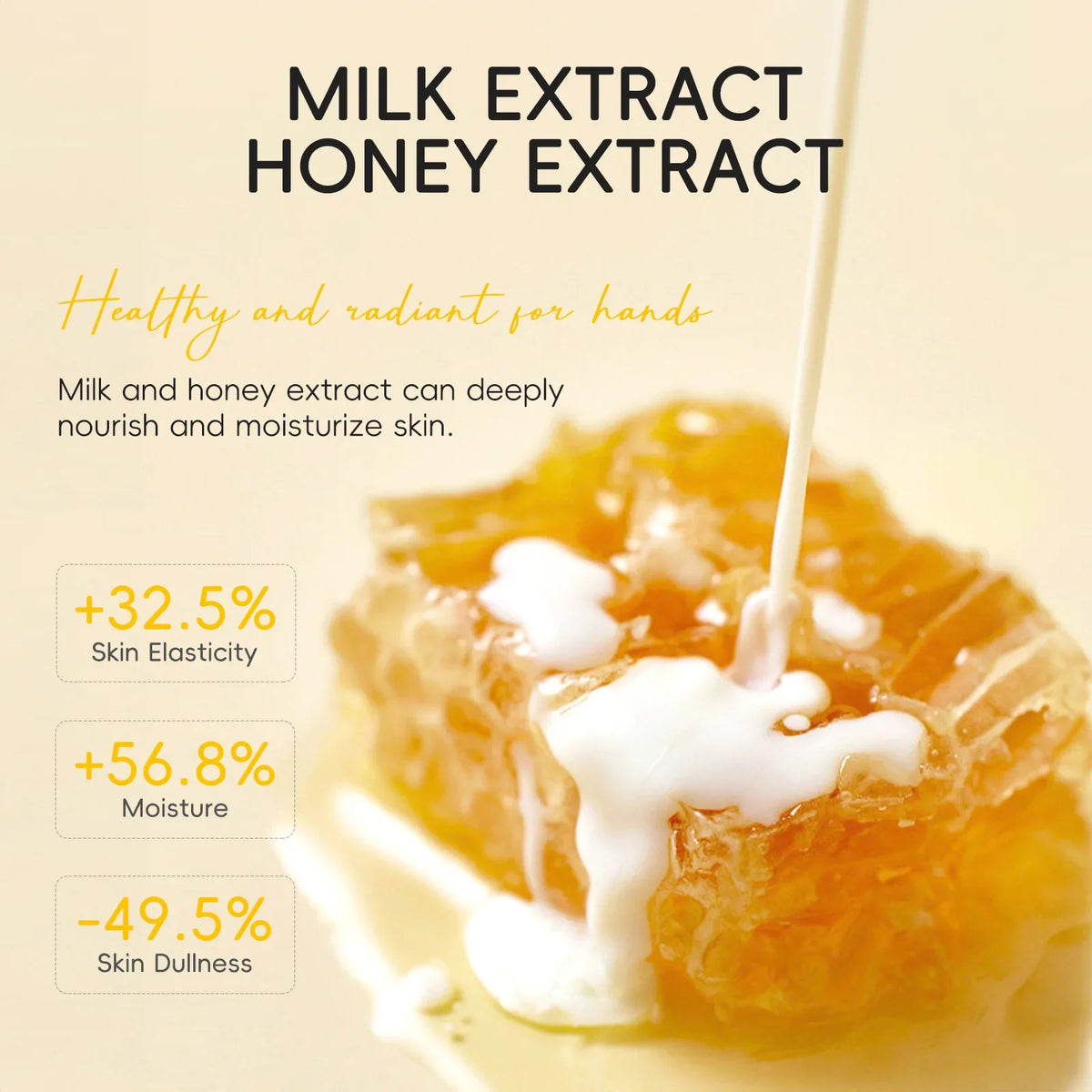 LAIKOU Honey Hand Wax Exfoliating Moisturizing Peeling Mask 50g