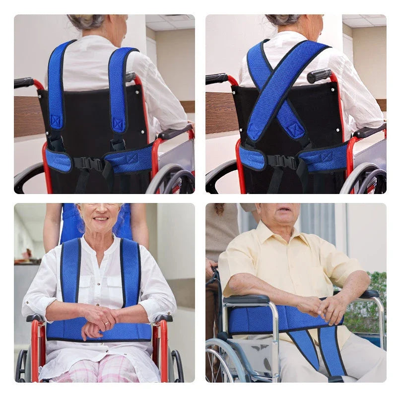 Wheelchair Safety Harness Vest – Adjustable Shoulder Strap