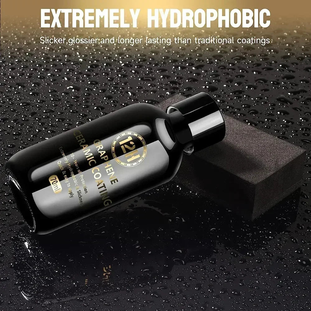 12H Graphene Ceramic Coating Self Healing UV Track Technology Car