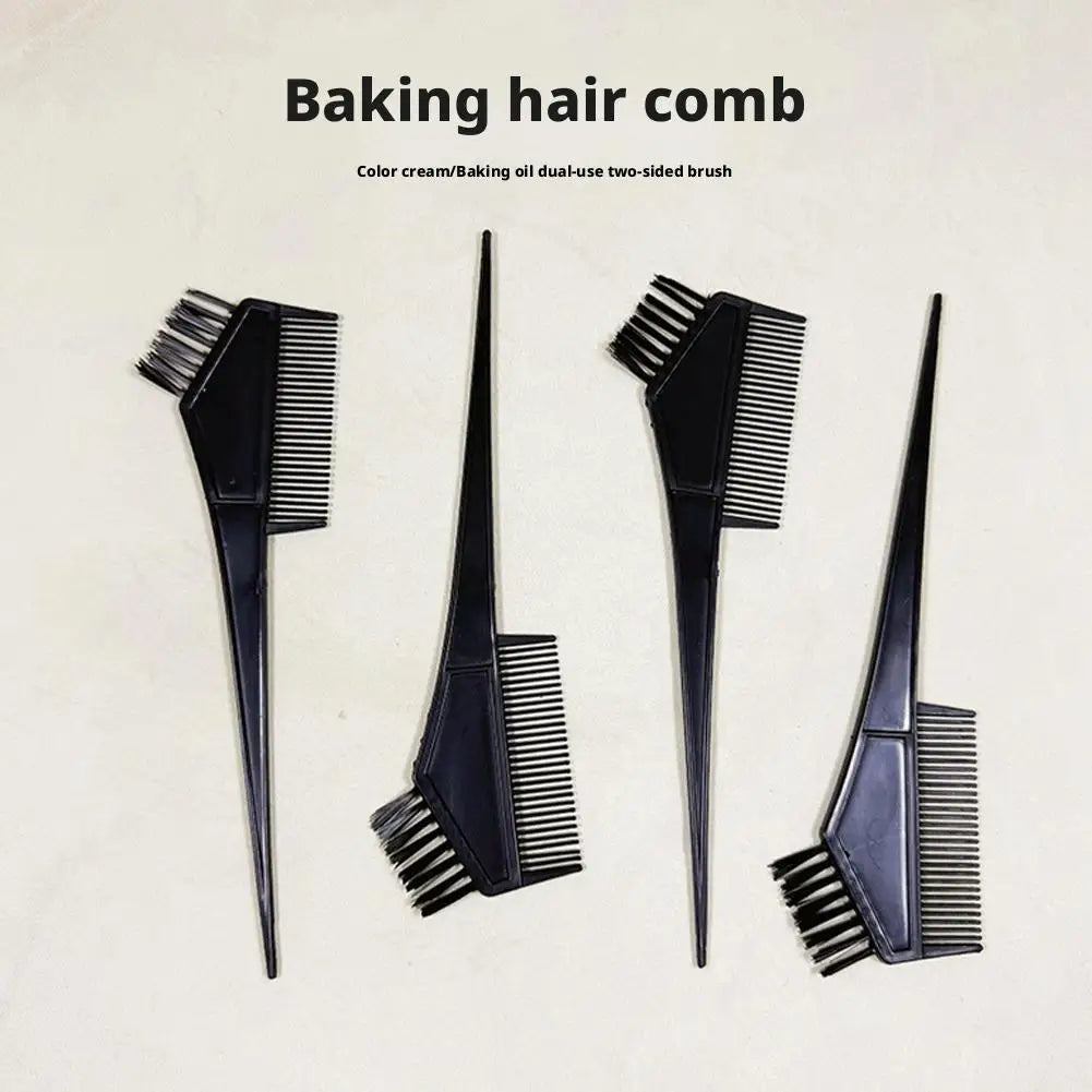 4-Piece Hair Dye Brush & Bowl Kit – Home & Salon Color Set