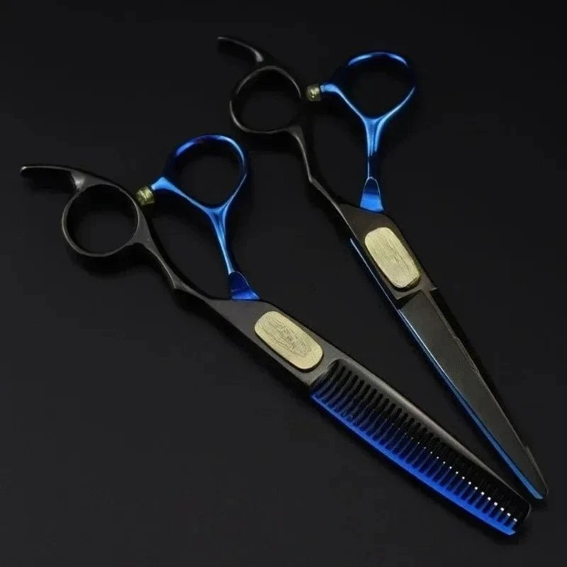 Professional 440C Steel 6" Thinning Hair Scissors & Barber Shears