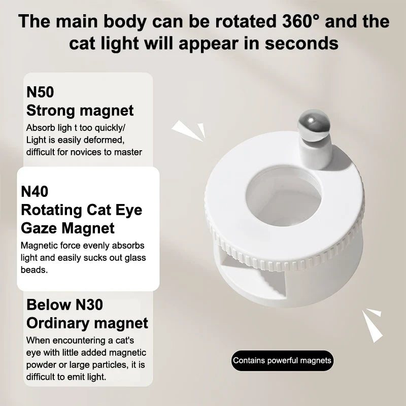 Cat Eye Nail Art Magnet – N52 Gel Polish Tool