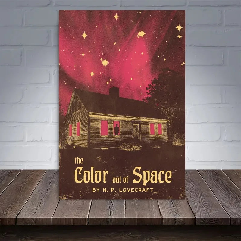 H.P. Lovecraft "Color Out of Space" Canvas Art Print | Wall Decor