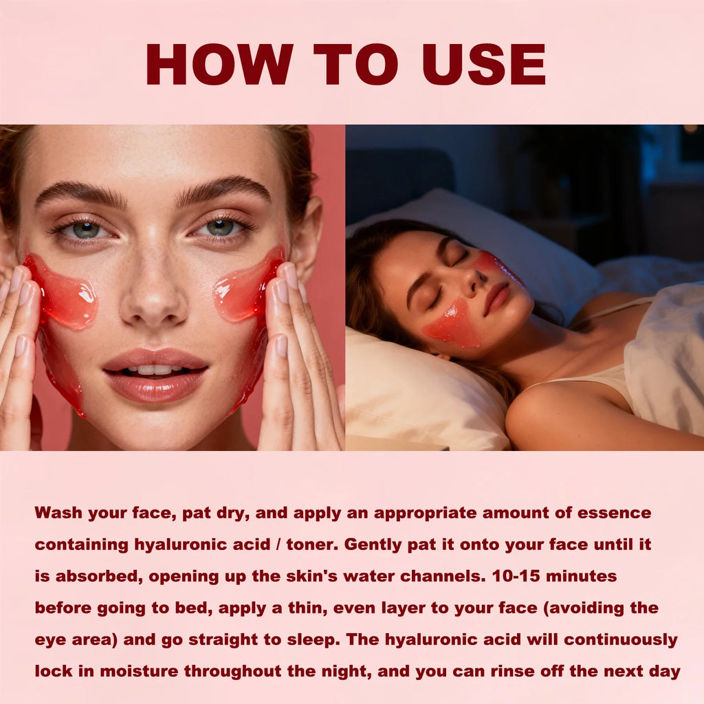 Rose Black Tea Overnight Sleeping Mask – Hydration & Glow