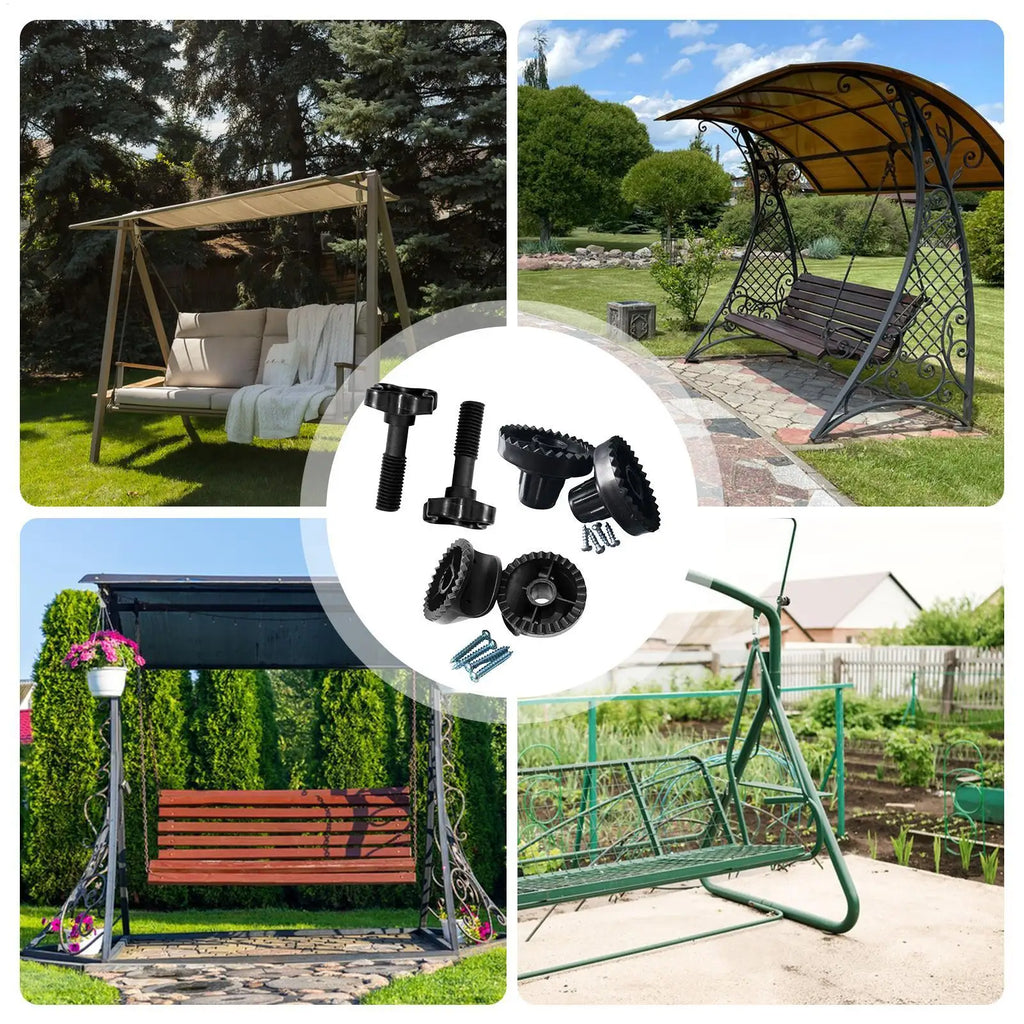 Outdoor Swing Canopy Frame Replacement Kit – Rust-Proof