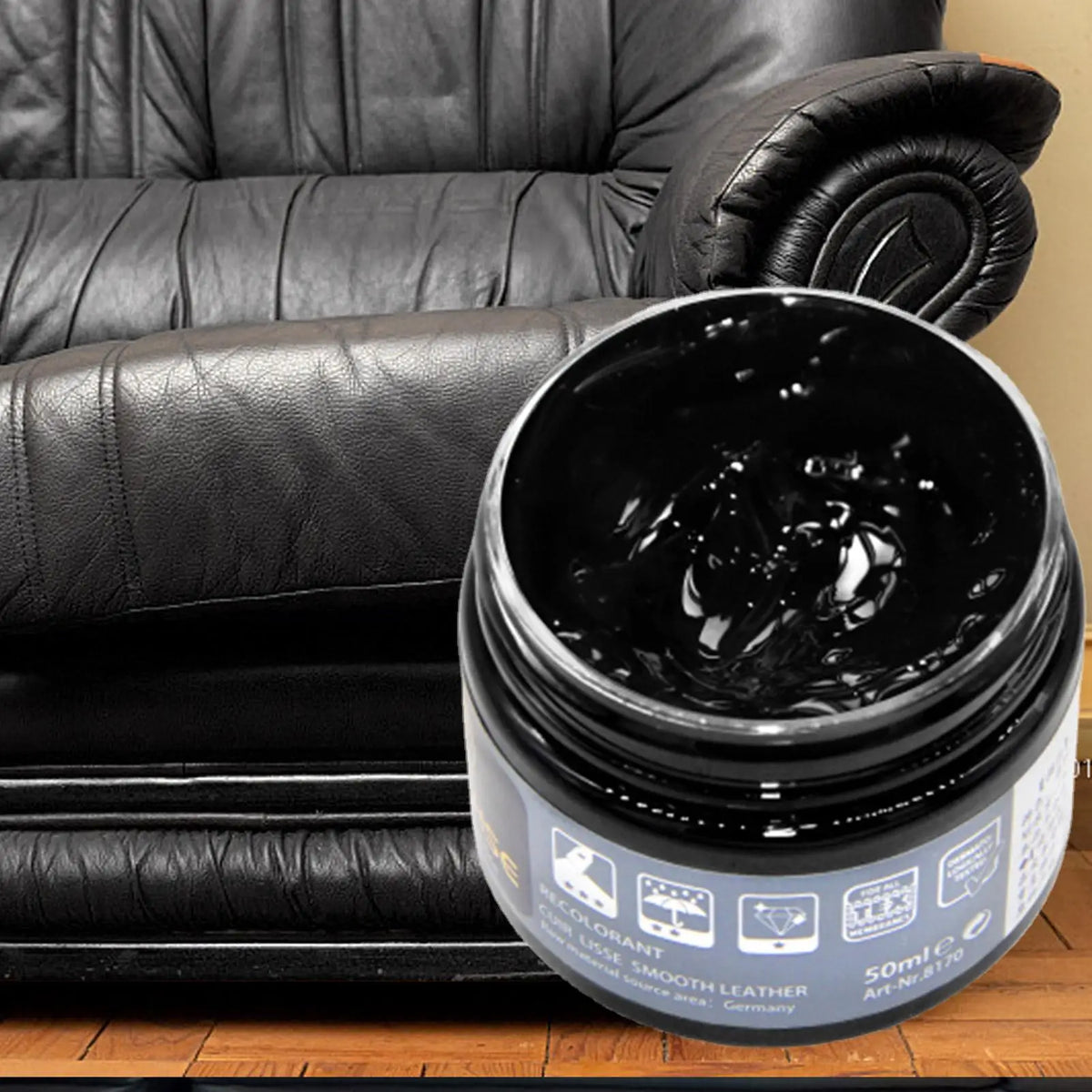 Leather Color Restoring Balm – Scratch & Fade Repair Cream
