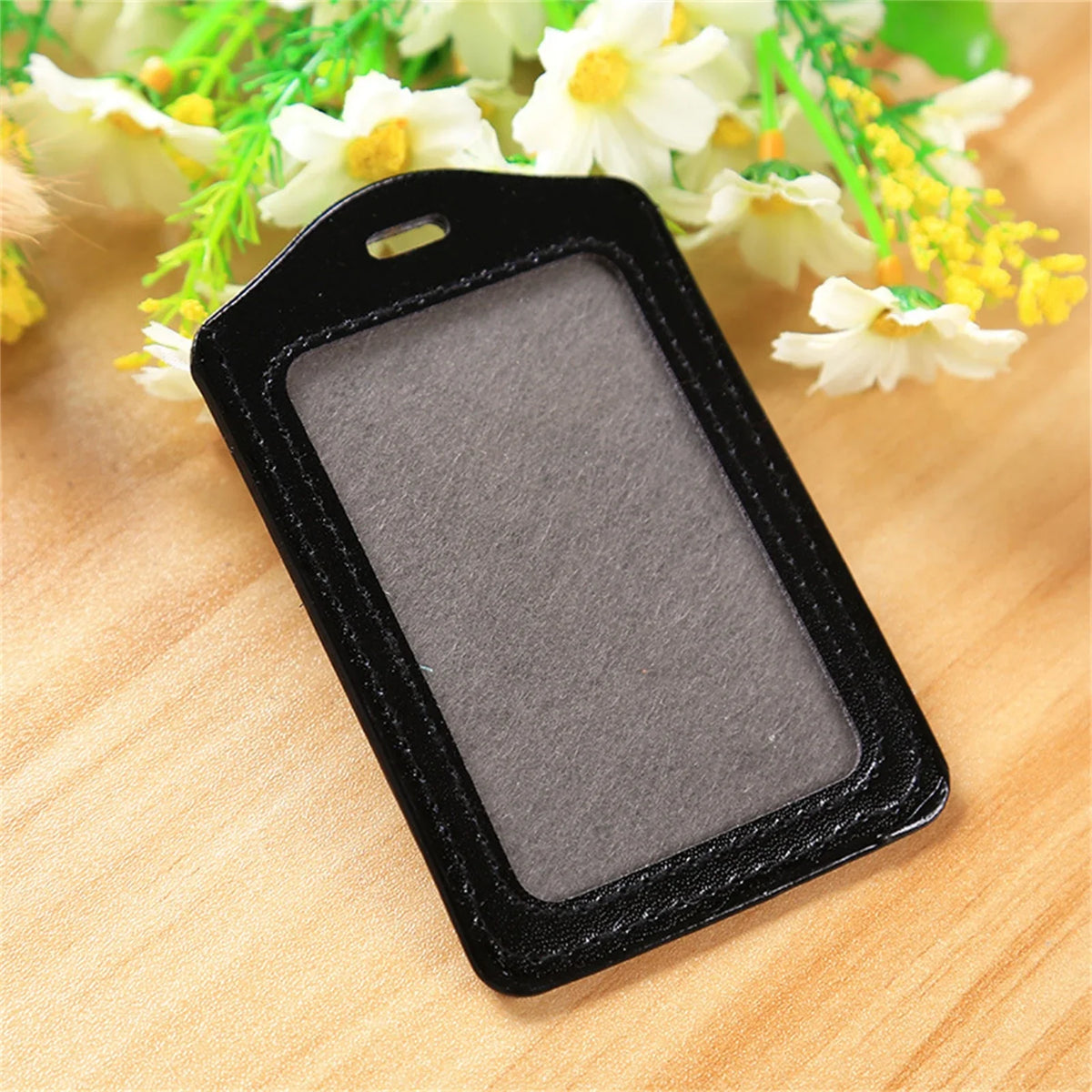 PU Leather Business Card Holder – Waterproof Card Case