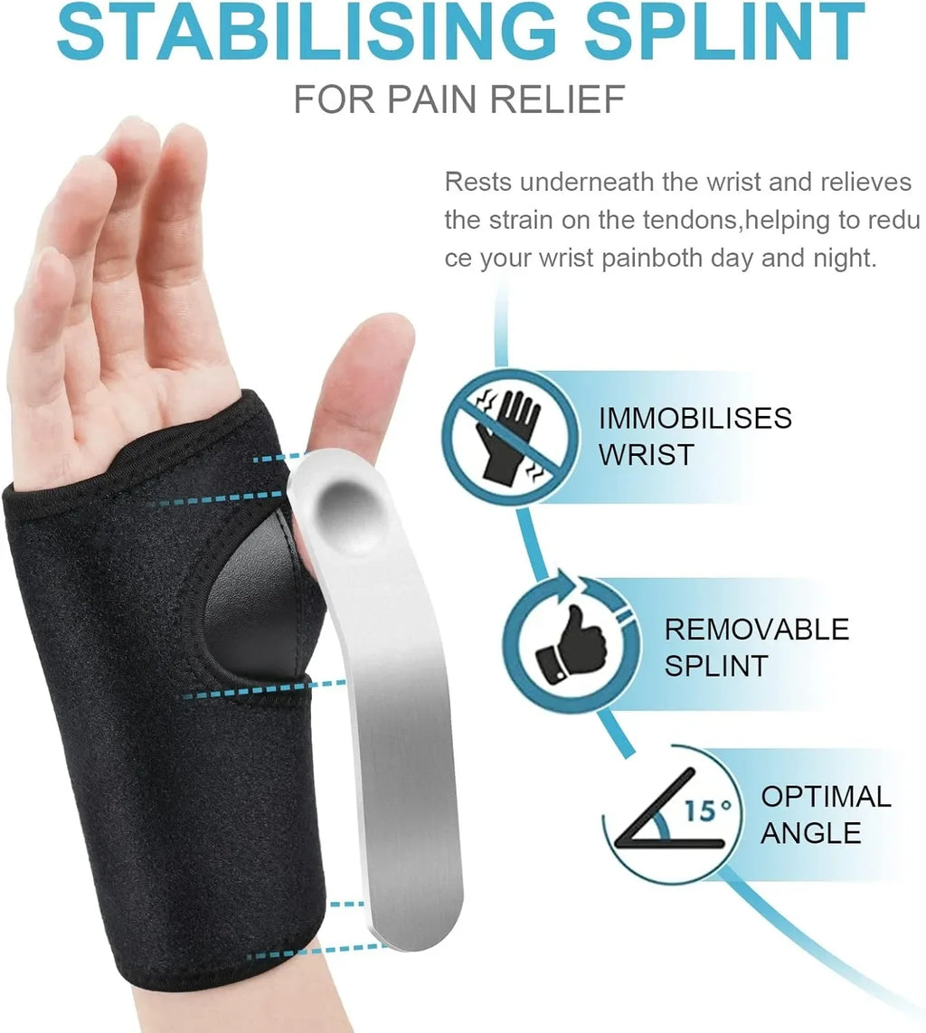 Wrist Splint Brace – Knit Wrist Support for Daily Comfort