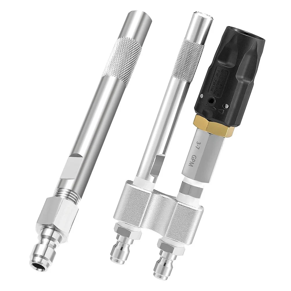 Long Range Pressure Washer Nozzle – Stainless Steel, 50 ft
