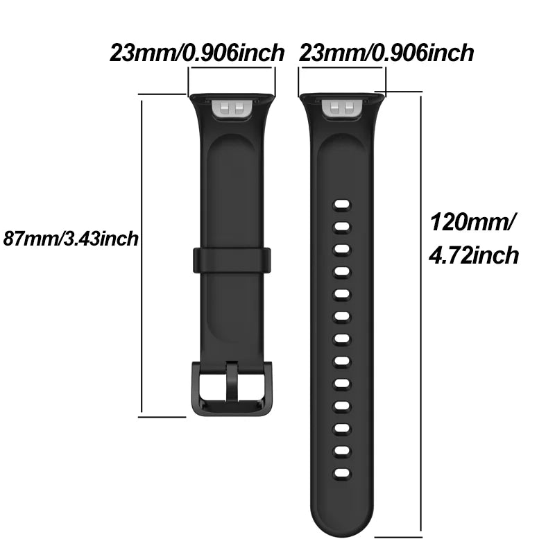 Soft Silicone Sport Strap for Xiaomi Mi Band 7 Pro Wristband